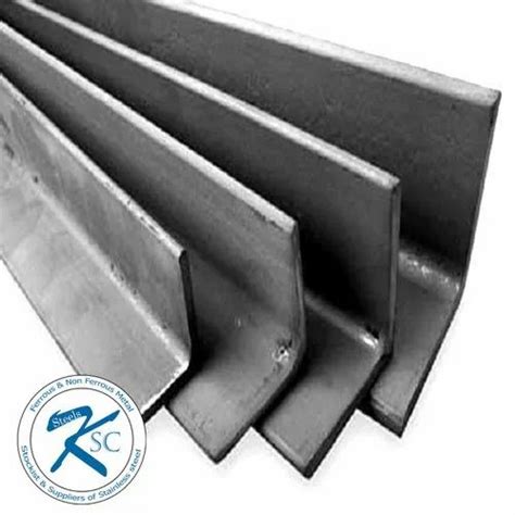 L Shaped Mild Steel Angle For Industrial Size X Cm At Rs