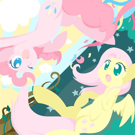 Safe Artist Natsu Fluttershy Pinkie Pie G D O