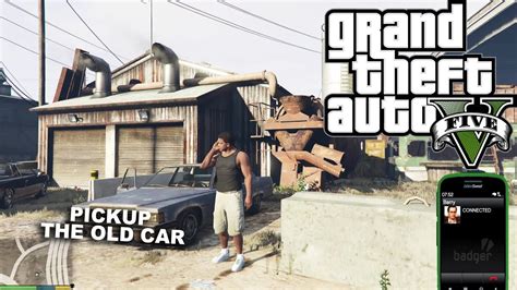 Pickup The Old Car Gta 5 Story Mode Mission Grass Roots The Drag