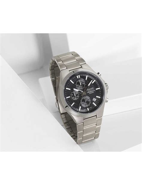 Montre Pulsar Sport Chrono Titanium Pm X Pour Homme