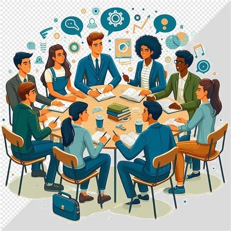 group discussion images