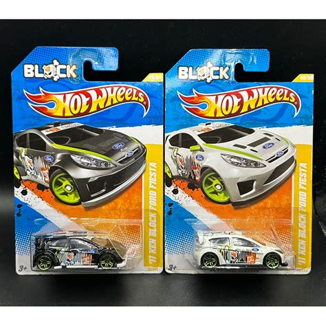 Hot Wheels Ken Block Ford Fiesta With Card Protector Shopee Malaysia