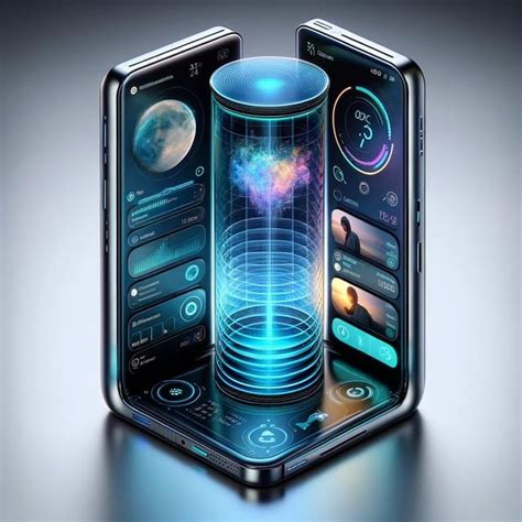 Creating a futuristic cell phone, then more “futuristic” : r/ChatGPT