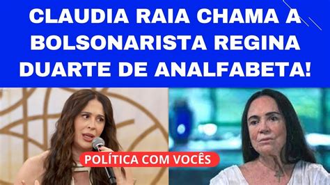 GLOBAL CLAUDIA RAIA FAZ DURA FALA QUE ACERTA EM CHEIO A BOLSONARISTA