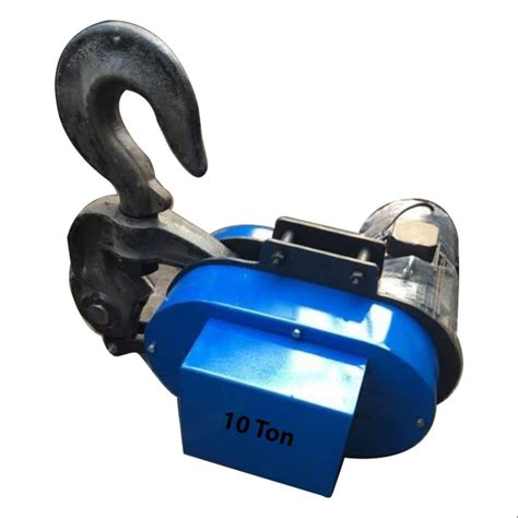 Mild Steel Motorized Chain Pulley Block For Single Grinder Crane