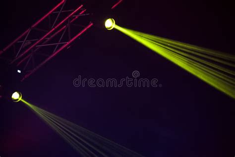 Green stage lights stock photo. Image of color, club - 104393936