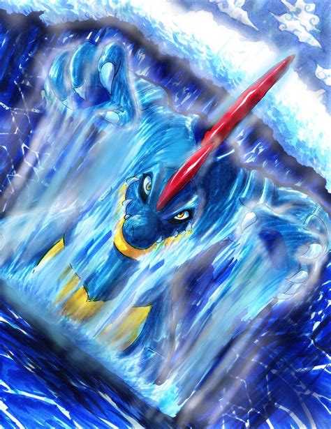 Feraligatr Used Surf By Matsuyama Takeshi On Deviantart Pokemon