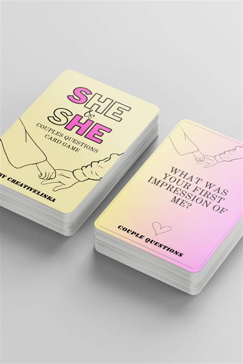 Couples Card Game 13