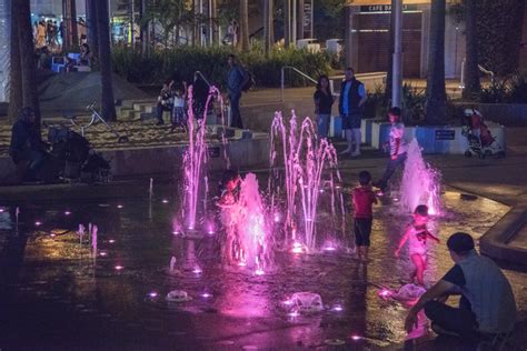 Fuentes transitables un atractivo turístico al aire libre