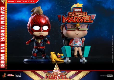 New Hot Toys Captain Marvel Cosbabys Figures