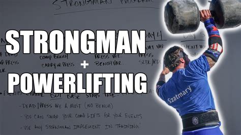 Strongman Training Template