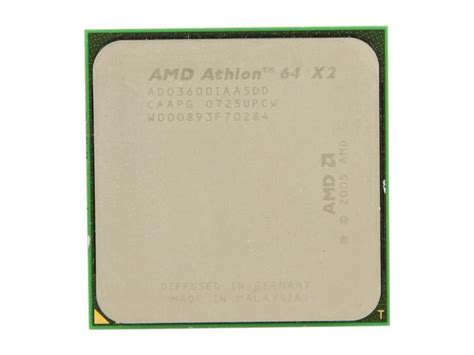 Refurbished: AMD Athlon 64 X2 3600+ - Athlon 64 X2 Brisbane Dual-Core 1 ...