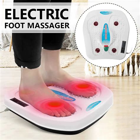 220v Infrared Reflexology Foot Massager Electric Machine Automatic Massage Foot Care Massager