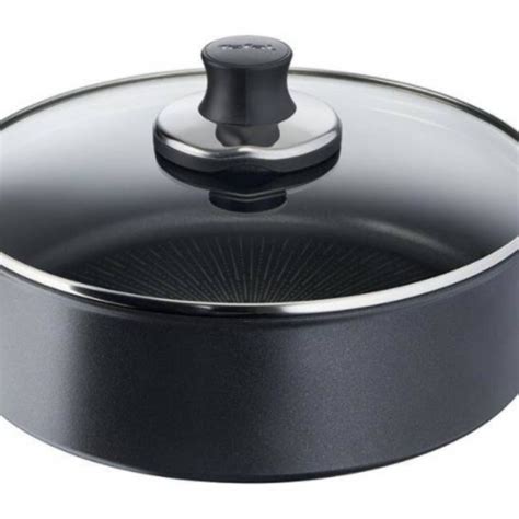 Tefal 6X Excellence Titanium 28 Cm Kısa Tencere - 2100119571 - Aksesu.com