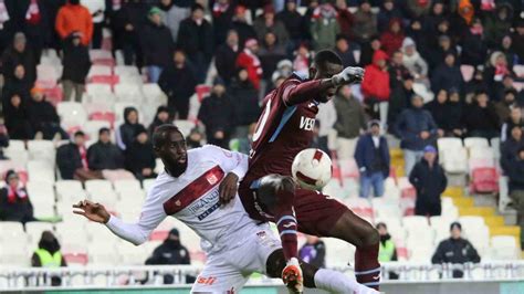 Trendyol Süper Lig E Y Sivasspor 3 Trabzonspor 3 Maç sonucu