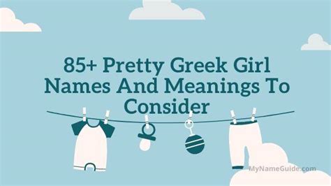 85 Pretty Greek Girl Names And Meanings To Consider