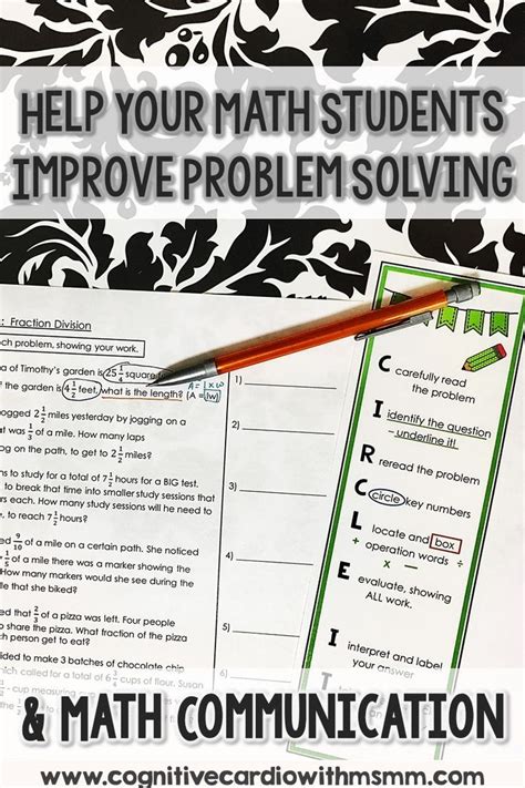 Help Middle School Math Students Improve Problem Solving Skills