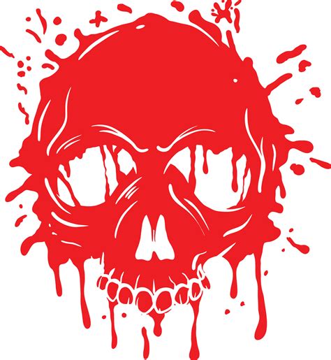 Illustration Of Grunge Skull Vector Vector Art At Vecteezy