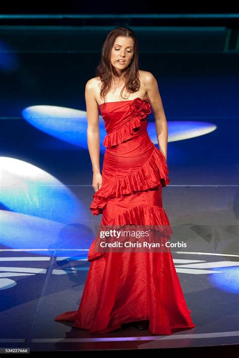 Lynn Hilary Of Celtic Women Performing Live At Rose Garden Arena In