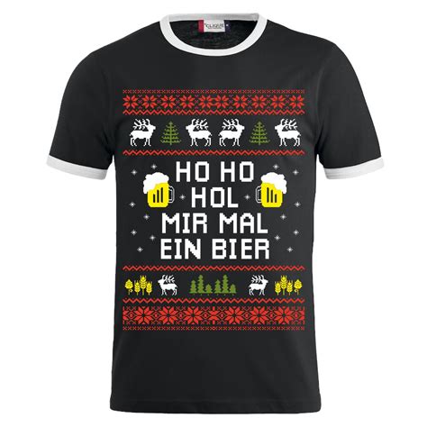 M Nner T Shirt Ho Ho Hol Mir Mal Ein Bier S Bis Xl Tshirt Shop