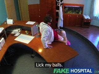 FakeHospital Perfect Sexy Blonde Gets Probed And Squirts Doctors Reception Hotntubes