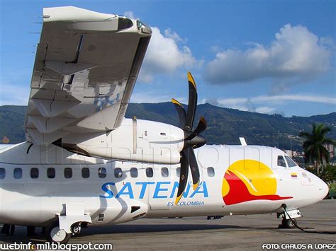 Satena Adquiere Nuevos Aviones ATR 42 Webinfomil