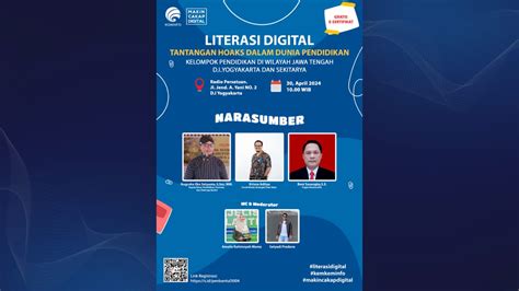 Kemenkominfo Gelar Nobar Literasi Digital Di Kalangan Pendidikan Ajak