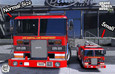 Small Firetruck For Gta 5 Fivem Archives Gta Classic Mods