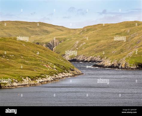 Sand Voe At North Roe On The Northern Tip Of Mainland Shetland