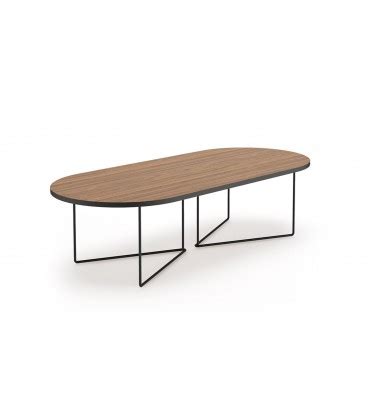 Mesa de centro ovalada de diseño nórdico DS176VL Dstilo