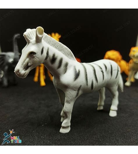 Buy Plastic Mini Jungle WILD Animals Toys 6 Piece Set Online | Othoba.com