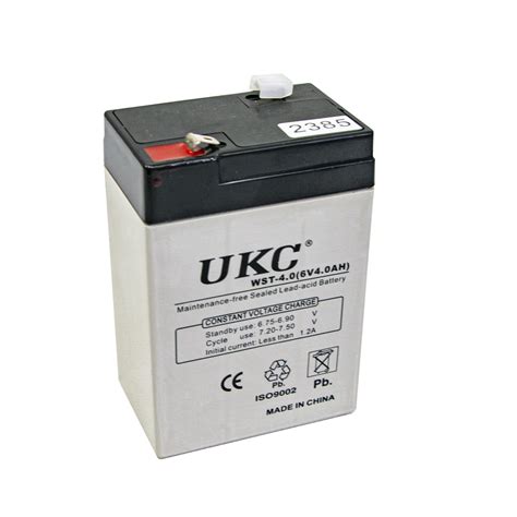 Aккумулятор AGM Battery UKC WST-4.0 (6V 4.0 AH) Необслуживаемый ...