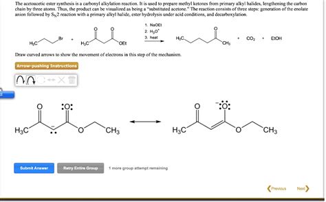 SOLVED The Acetoacetic Ester Synthesis Is Carbonyl Alkylation Reaction