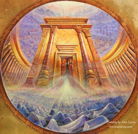 Painting: Isaiah's prophecy - Third Jerusalem Temple