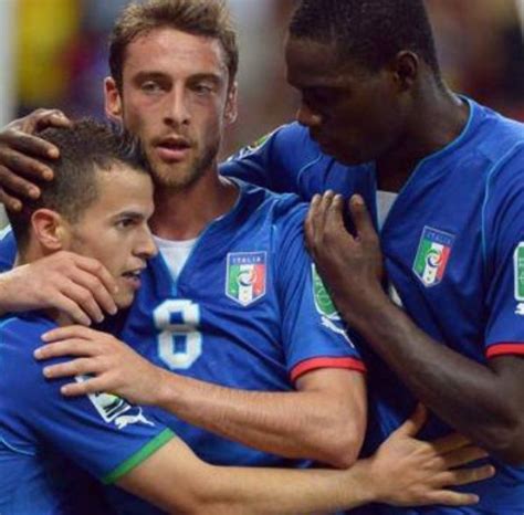 Balotelli Giovinco And Marchisio Italian Soccer Team Claudio