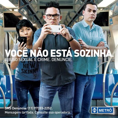 Metrô De São Paulo On Twitter Vocênãoestásozinha Abuso Sexual é