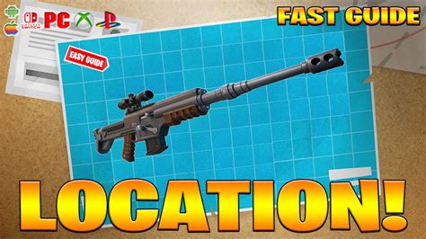 Where To Find Thermal DMR Location In Fortnite How To Get Thermal DMR