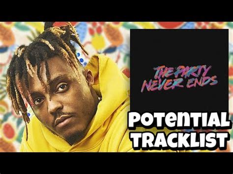 Juice Wrld The Party Never Ends Potential Tracklist Tpne Rollout So