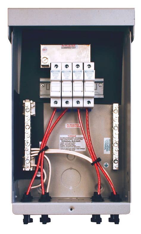 Stellavolta Midnite Solar Mnpv4 Mc4 Pre Wired Combiner 4 Position