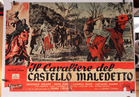 Il Cavaliere Del Castello Maledetto Movie Poster Cavaliere Del