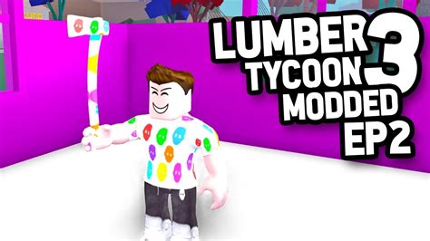 Custom Seniac Axe Lumber Tycoon Modded Youtube