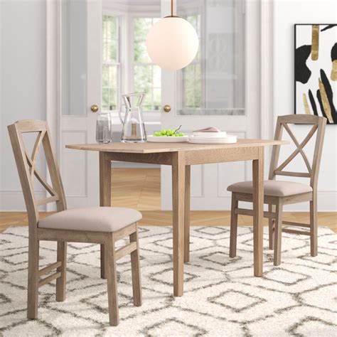 Lark Manor Aitana 3 Piece Extendable Dining Set And Reviews Wayfair Canada