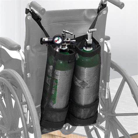 For Wheelchair Comfort Safety For D And E Tank Dual Oxygen Tank Holder