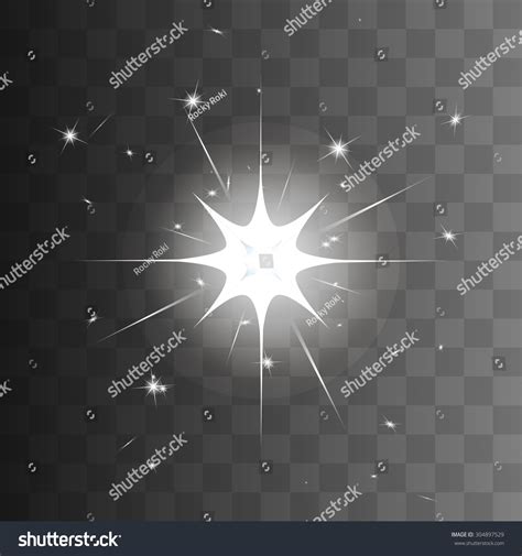 Starburst Sparkle Star Vector Illustration Stock Vector Royalty Free