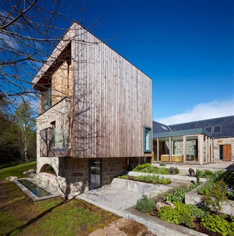 Bogbain Mill, The Modern Private House by Rural Design Architects ...