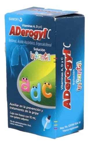 Aderogyl C Infantil Caja Con Frasco Con Gotero Con Ml Mercadolibre