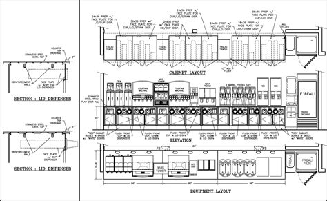 Beverage Counter Drawings Shopco U S A Inc