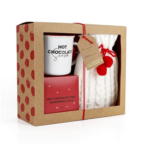 Hot Chocolate Mix Cosy Mug Gift Set