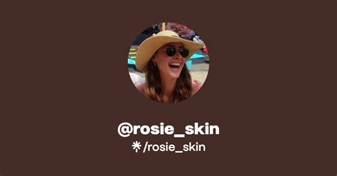 Rosie Skin Instagram TikTok Linktree