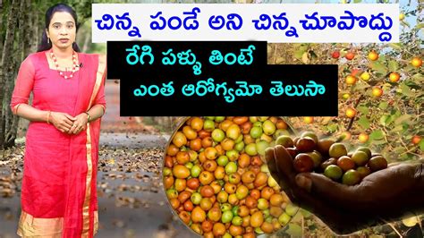 Health Benefits Regu Pallu Telugu Health Tips రేగుపండు తింటే